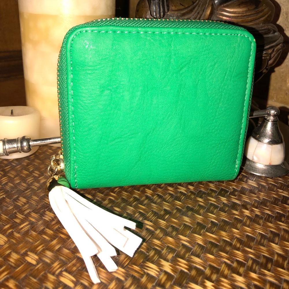 Emerald Green Mini Wallet